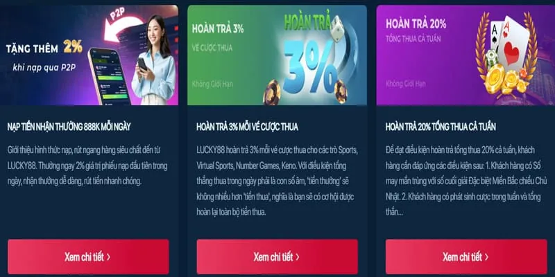 Hoàn trả mỗi ngày 7ball